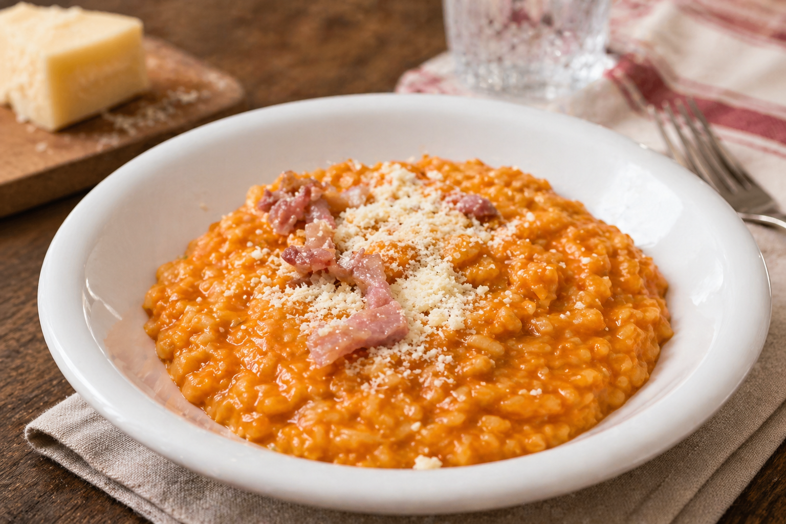 Risotto all'amatriciana cremosissimo con Bimby