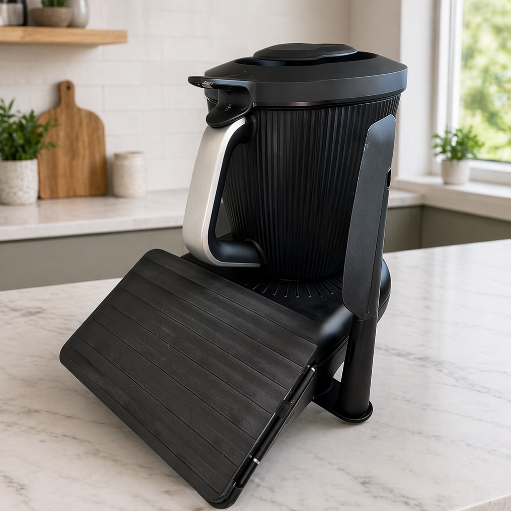 Base Scorrevole Compatibile Bimby TM7 con Supporto Spatola